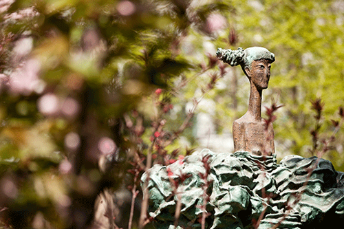 北京服装学院院校一角